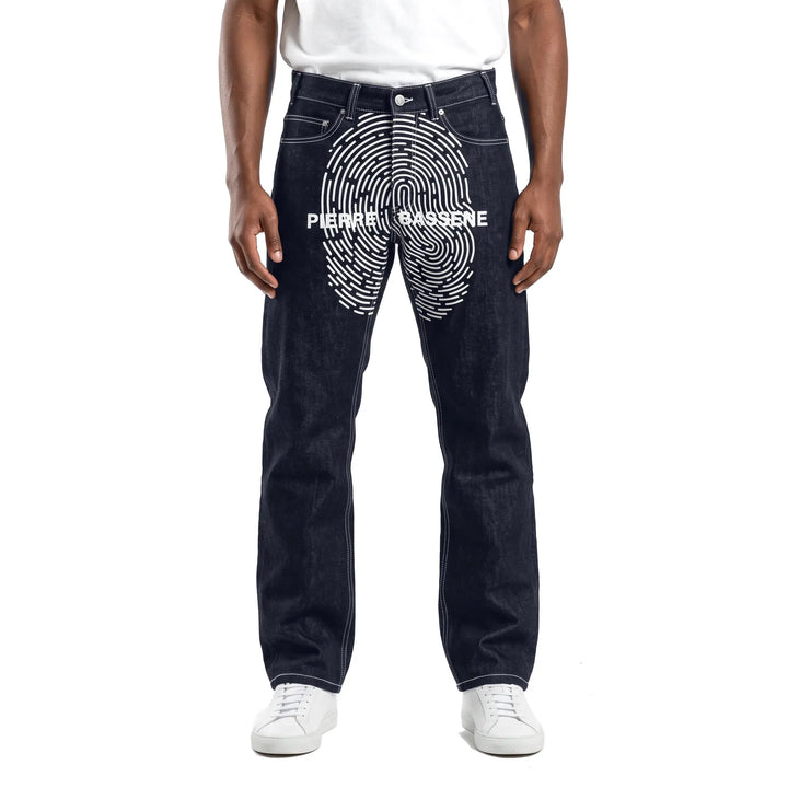Pierre Bassene World Fingerprint Original Raw Denim Dark Blue