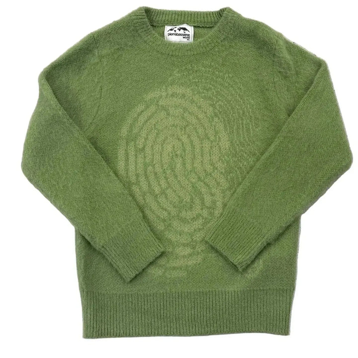 Pierre Bassene World Mohair Sweater Mint Green