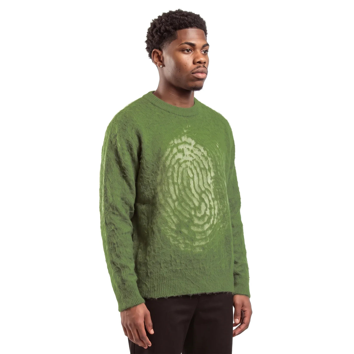 Pierre Bassene World Mohair Sweater Mint Green