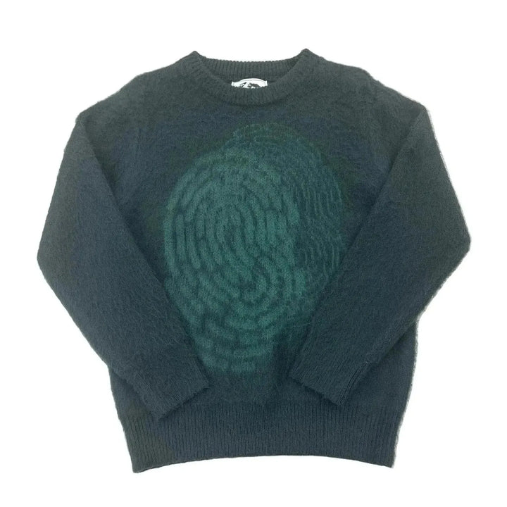 Pierre Bassene World Mohair Sweater Pine Green