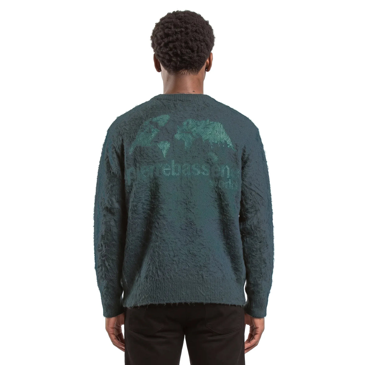 Pierre Bassene World Mohair Sweater Pine Green