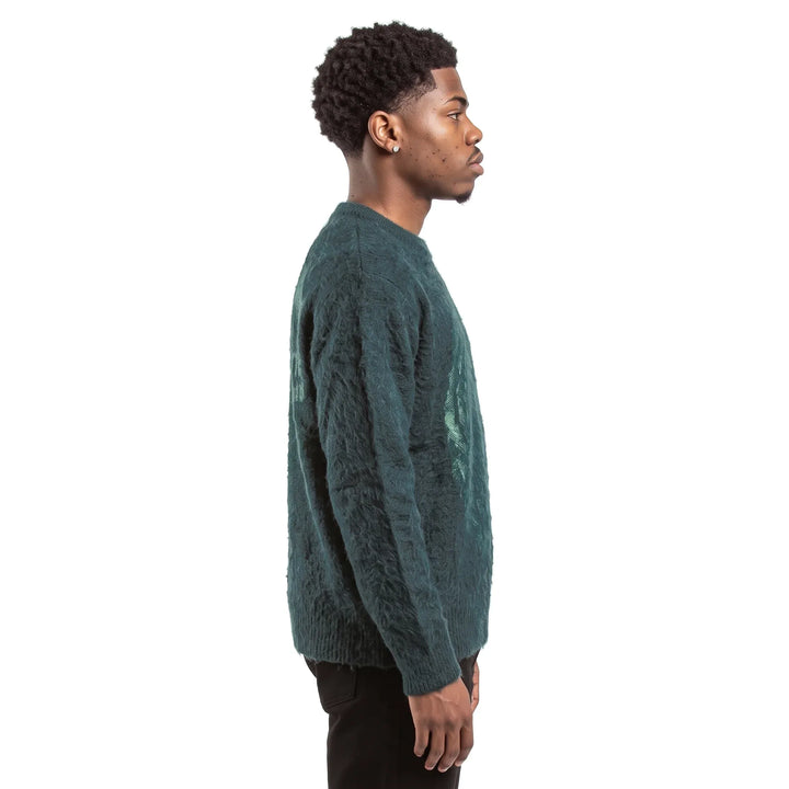 Pierre Bassene World Mohair Sweater Pine Green