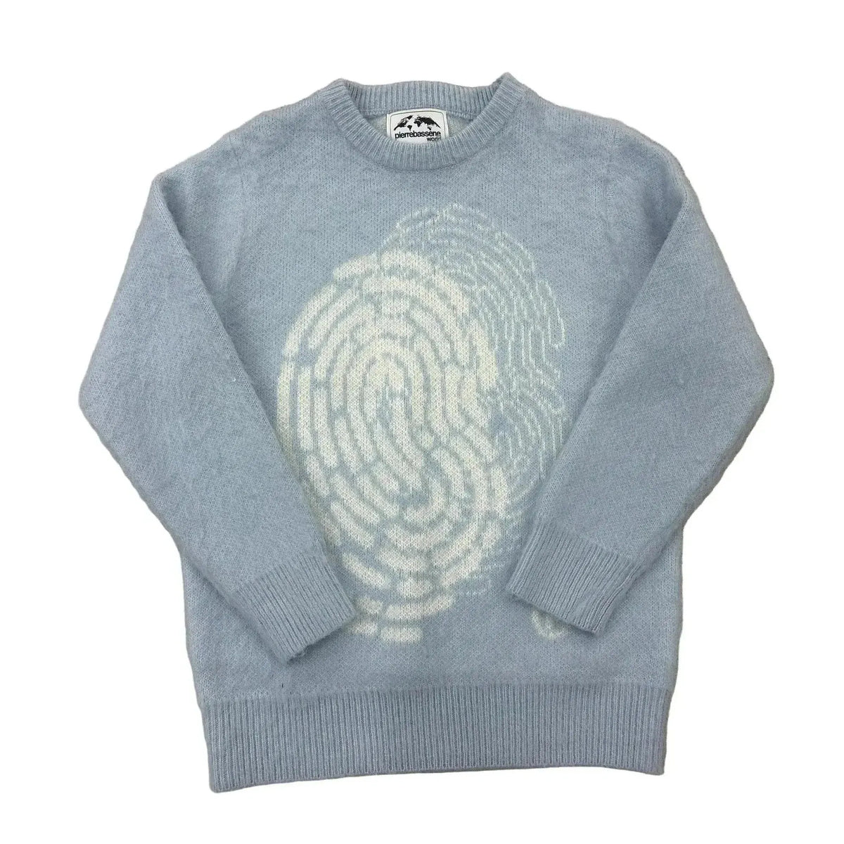 Pierre Bassene World Mohair Sweater Sky Blue