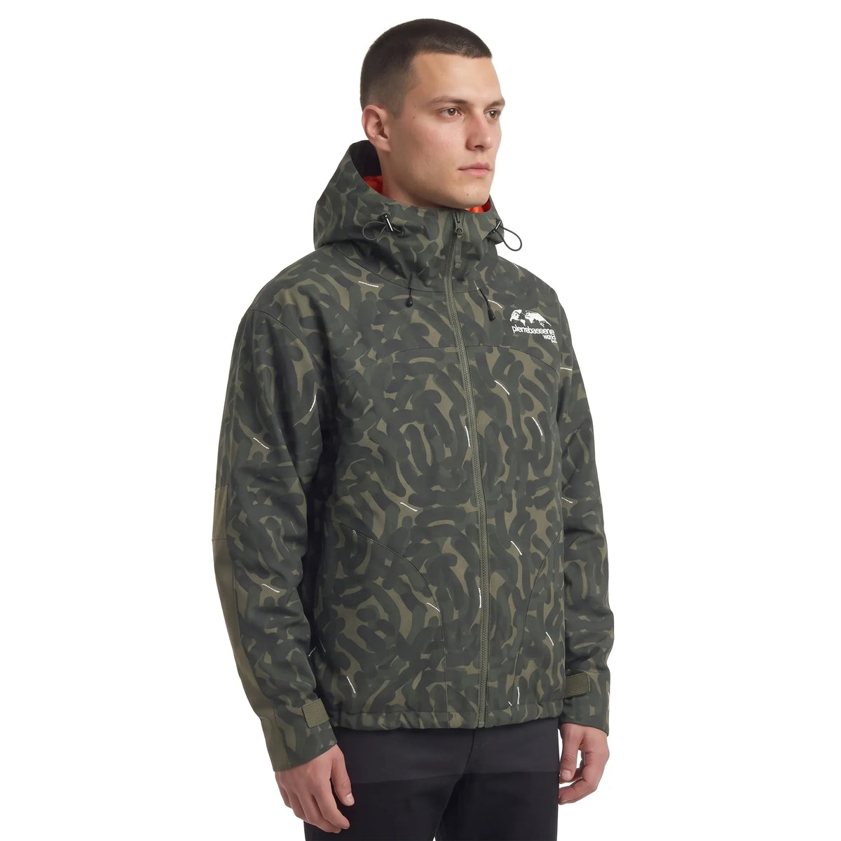 Pierre Bassene Camo℗ Field Jacket Green Camo