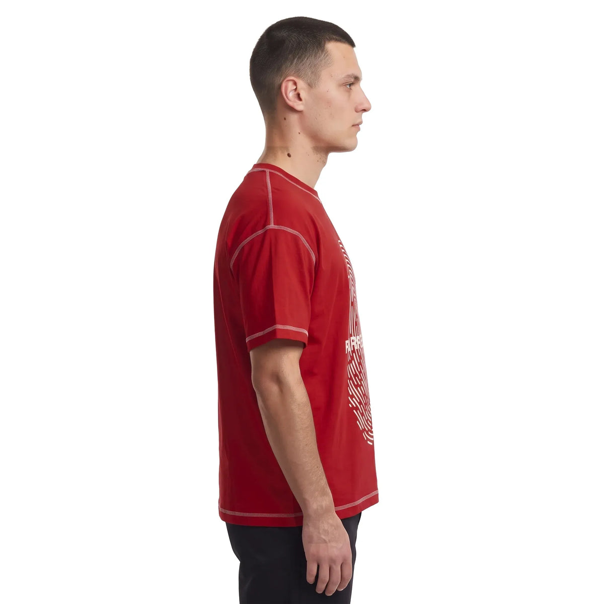 Pierre Bassene Fingerprint T-shirt - Red