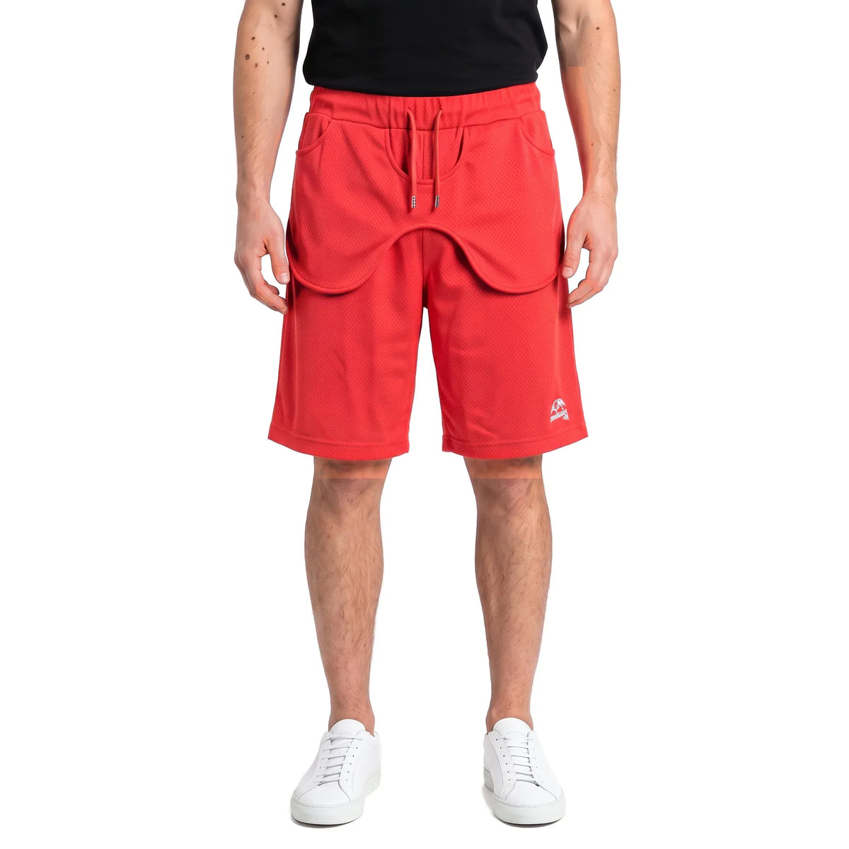 Pierre Bassene Mesh Ball shorts Sporty Red