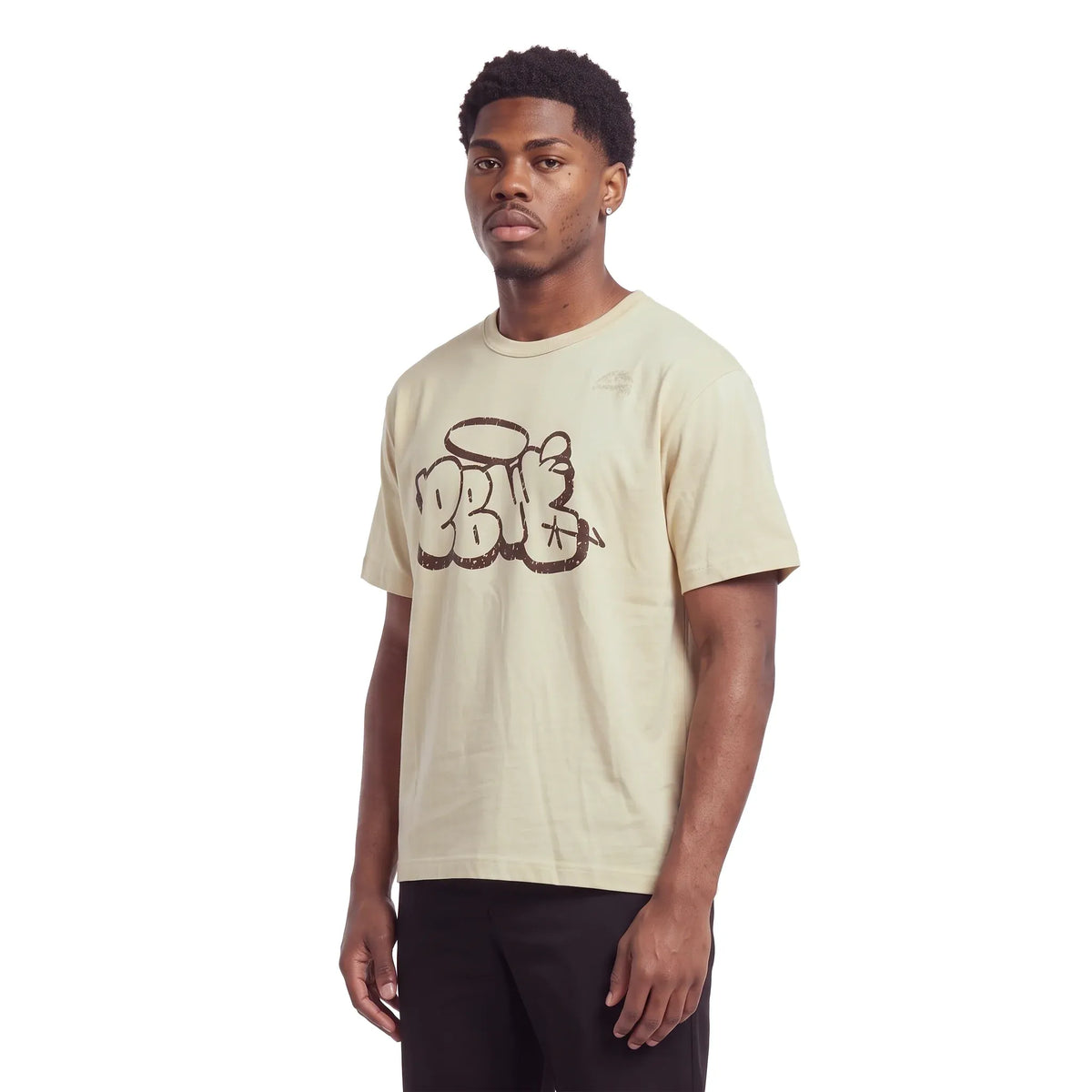 Pierre Bassene 'PBW' Graffiti T-shirt - Butter Yellow