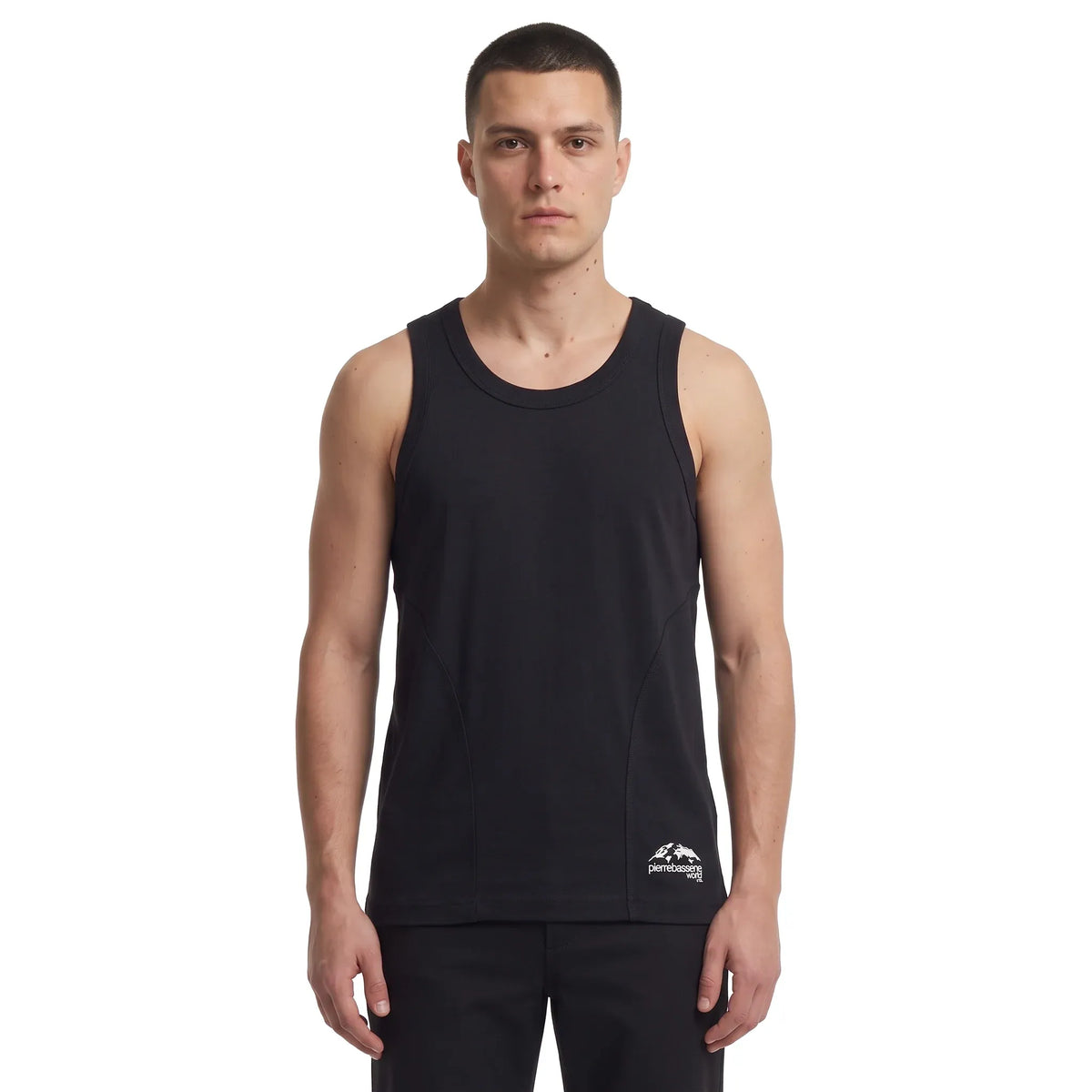 Pierre Bassene Tank Top Signature Black