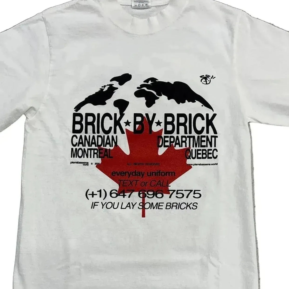 Pierre Bassene World x Immense T-shirt White