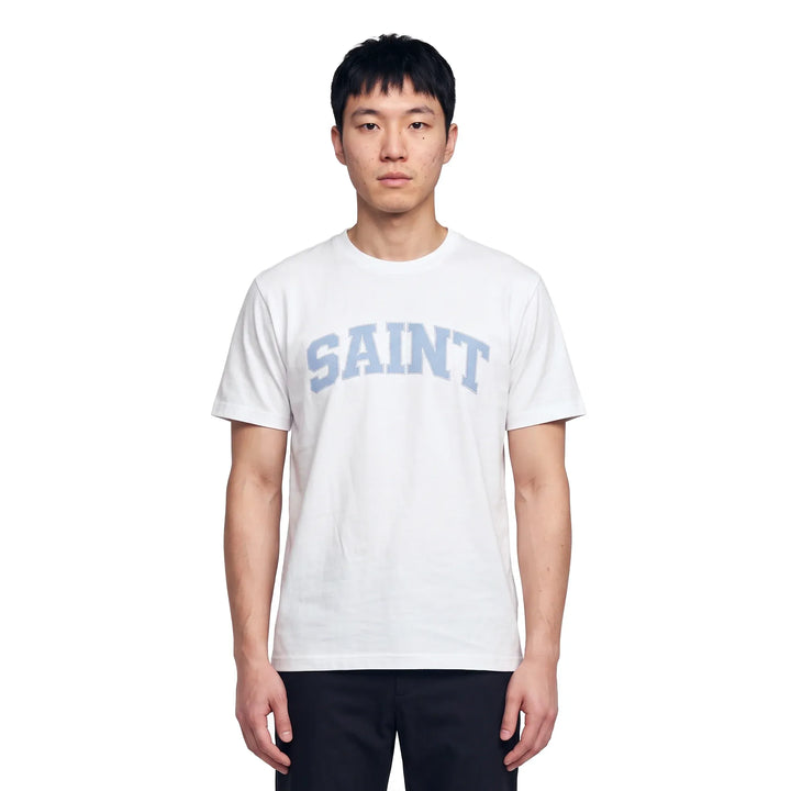 Saint Heavyweight Blue/White T-Shirt