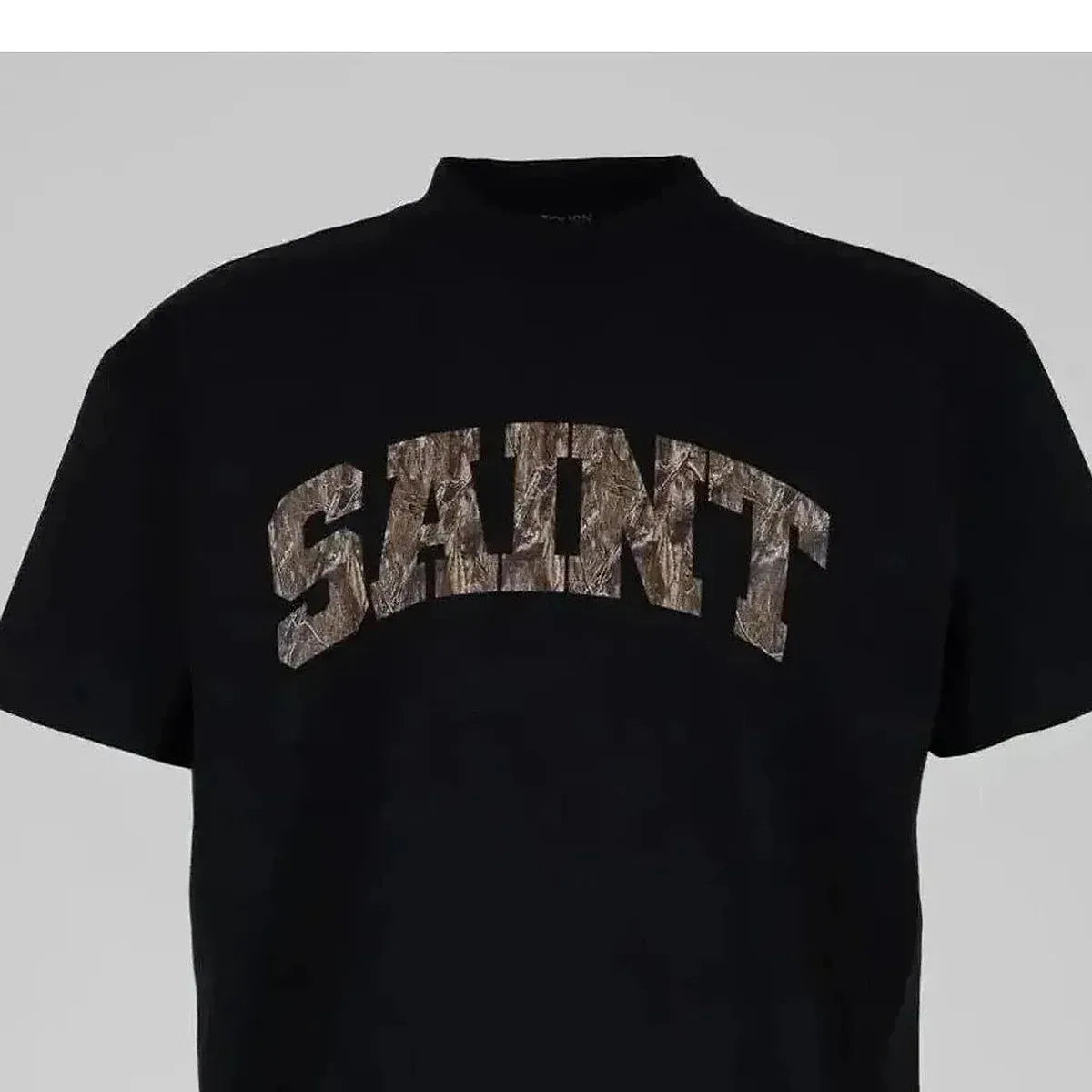 Saint Heavyweight Black/Brown T-Shirt