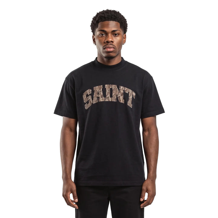 Saint Heavyweight Black/Brown T-Shirt