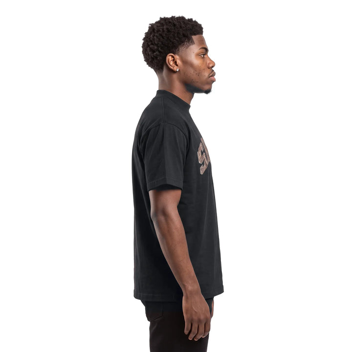 Saint Heavyweight Black/Brown T-Shirt