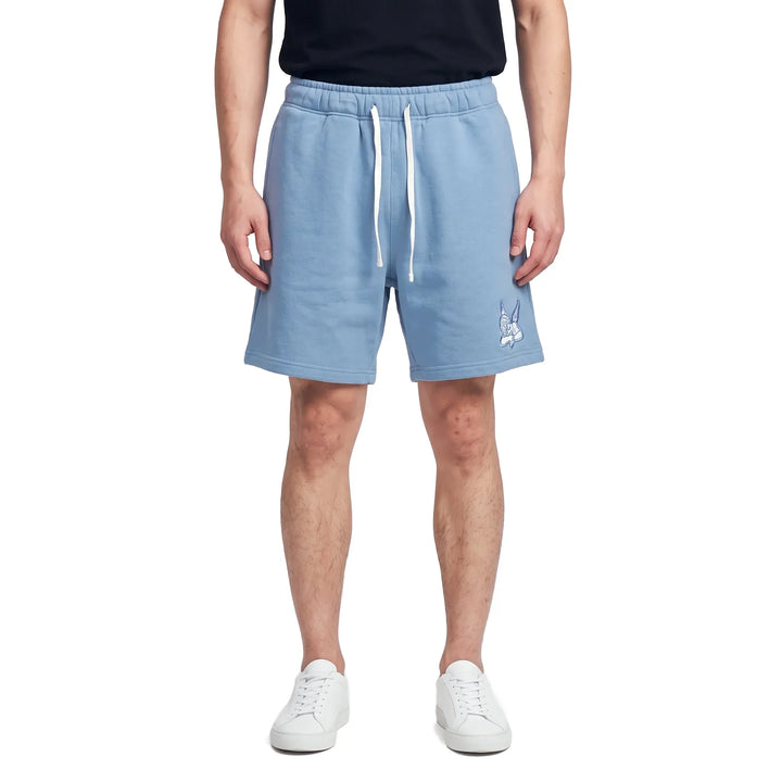 Saint Heavyweight Fleece Shorts White/Blue