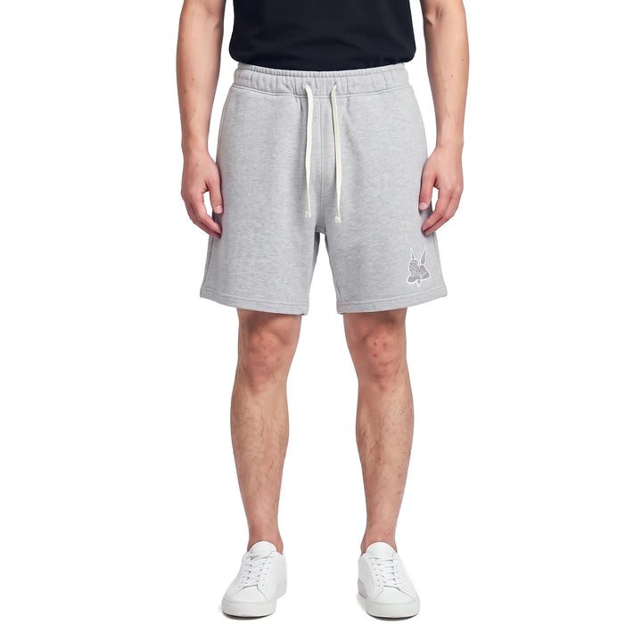 Saint Heavyweight Fleece Shorts White/Grey