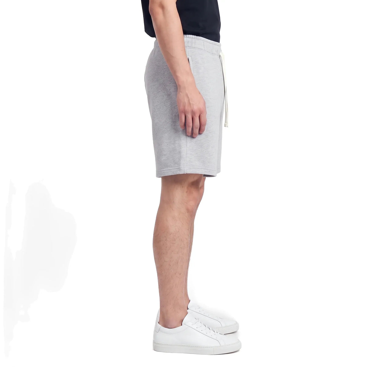 Saint Heavyweight Fleece Shorts White/Grey