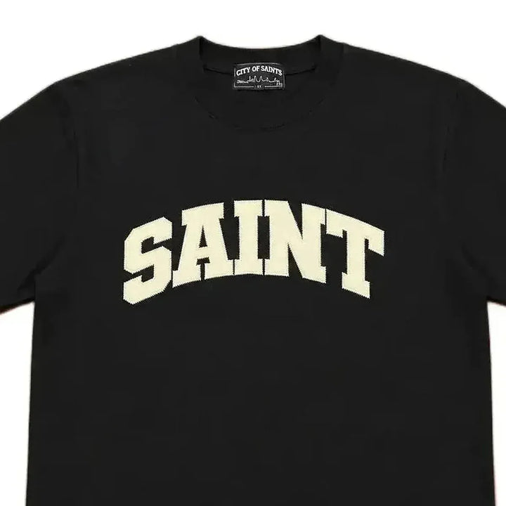 Saint Heavyweight Thick Cream/Black T-Shirt