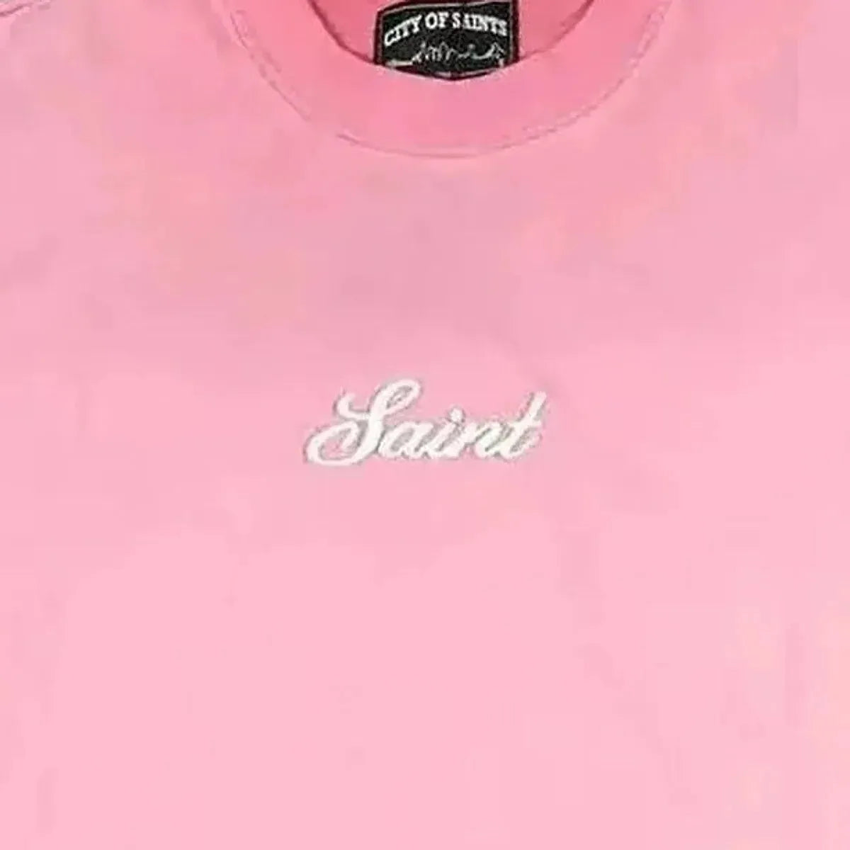 Saint Heavyweight Washed Pink T-Shirt