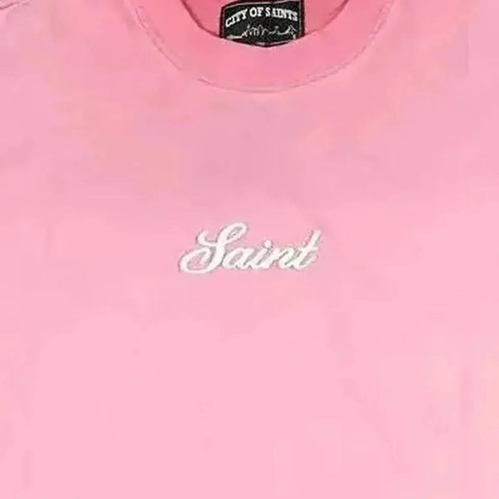 Saint Heavyweight Washed Pink T-Shirt