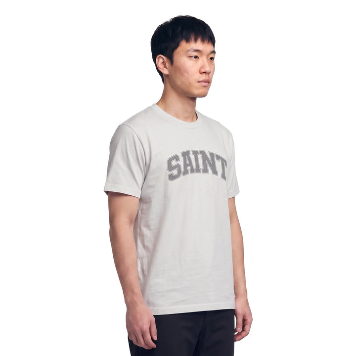 Saint Heavyweight White/Grey T-Shirt