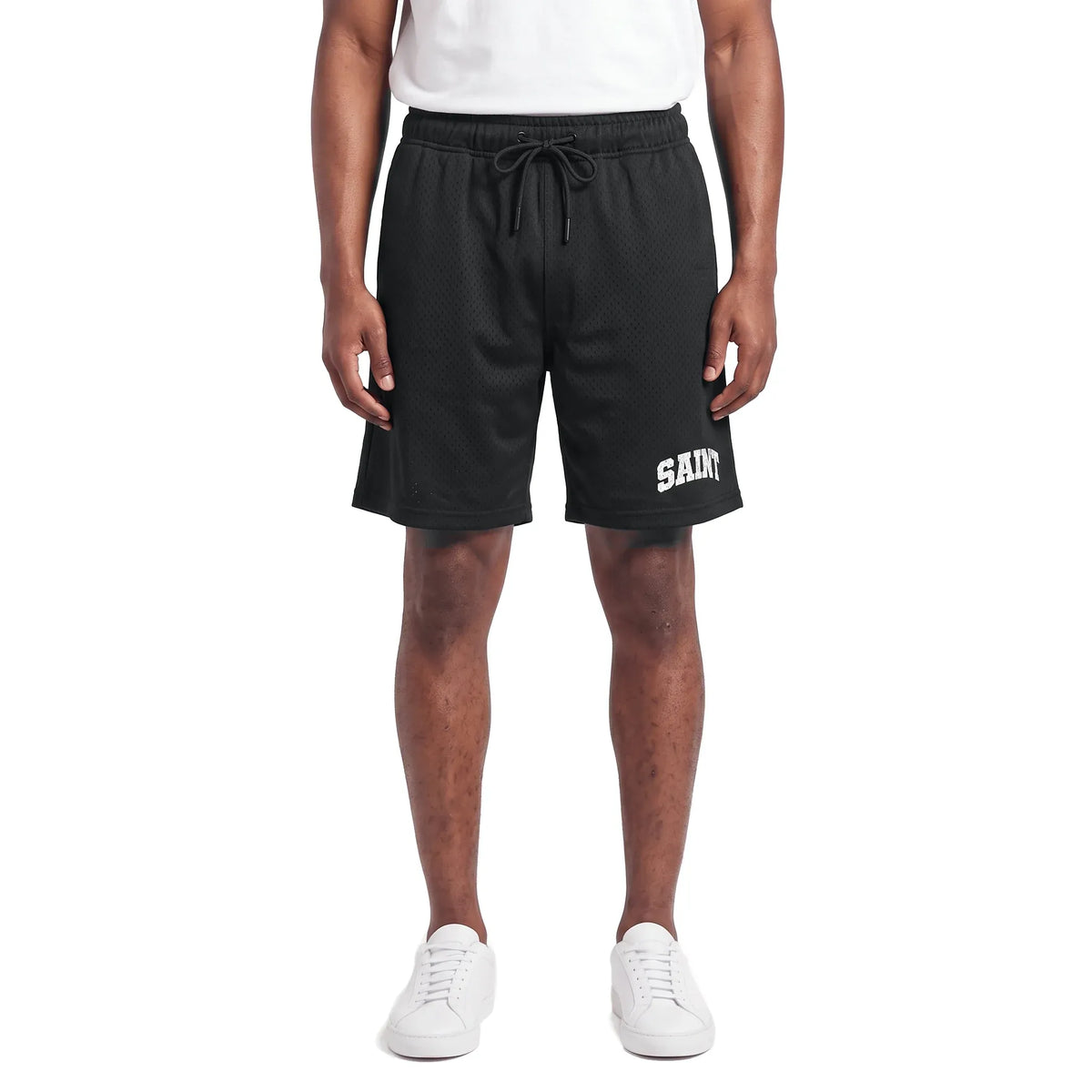 Saint Mesh Black/White Shorts