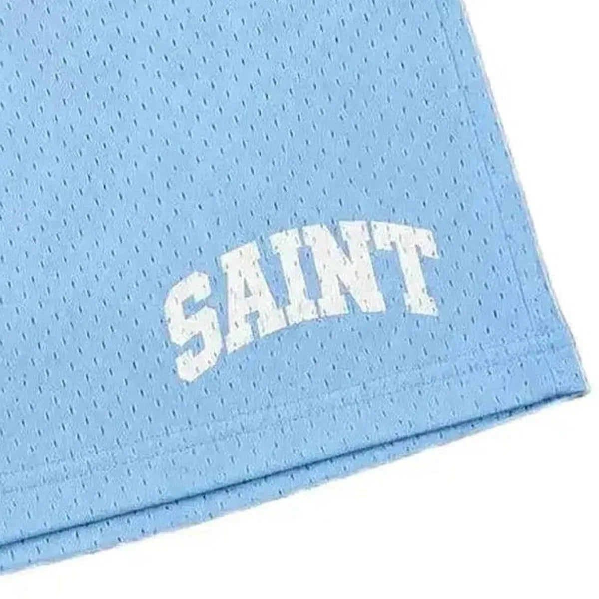 Saint Mesh White/Blue Shorts