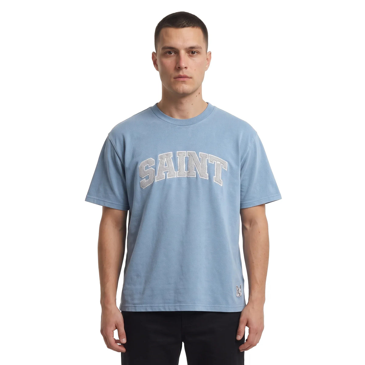 SAINT Piqué T-Shirt Blue