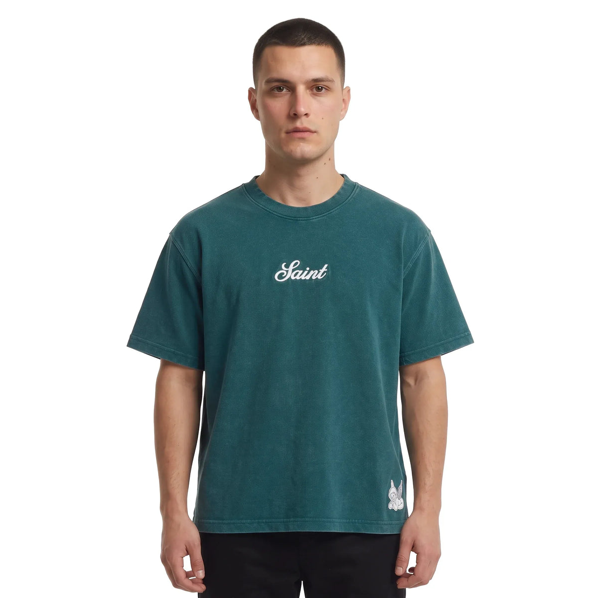 SAINT Piqué T-Shirt Green