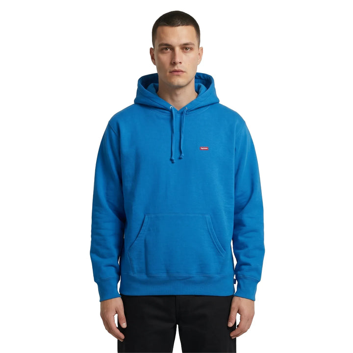 Supreme Small Box Hooded Sweatshirt 'Bright Blue'