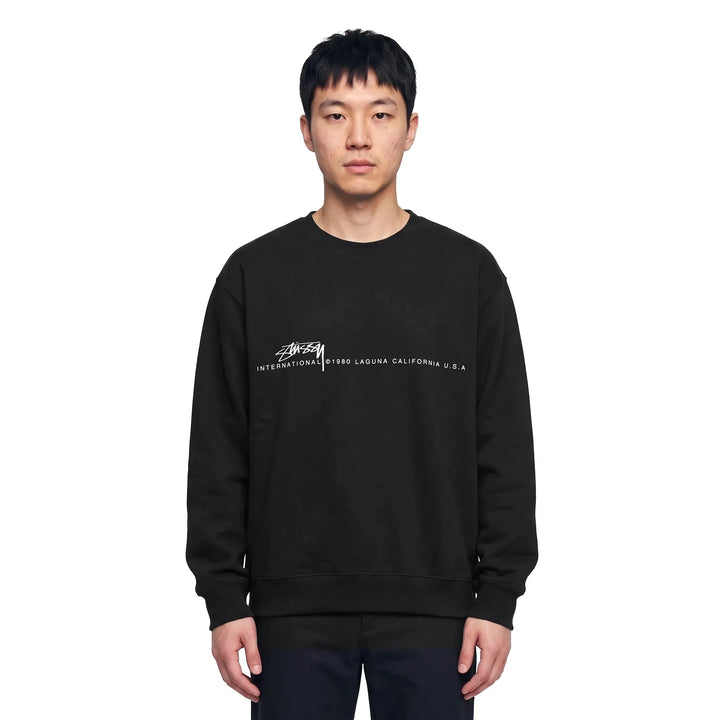 Stussy Smooth 80 Crew Black