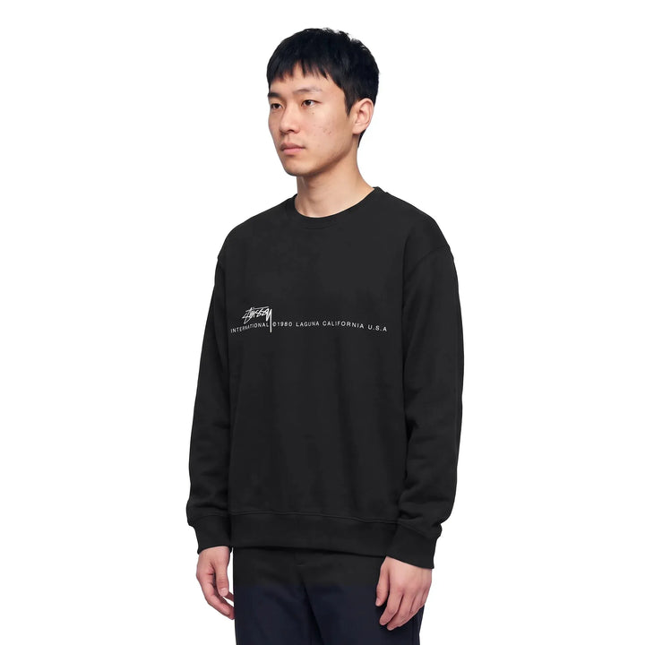 Stussy Smooth 80 Crew Black