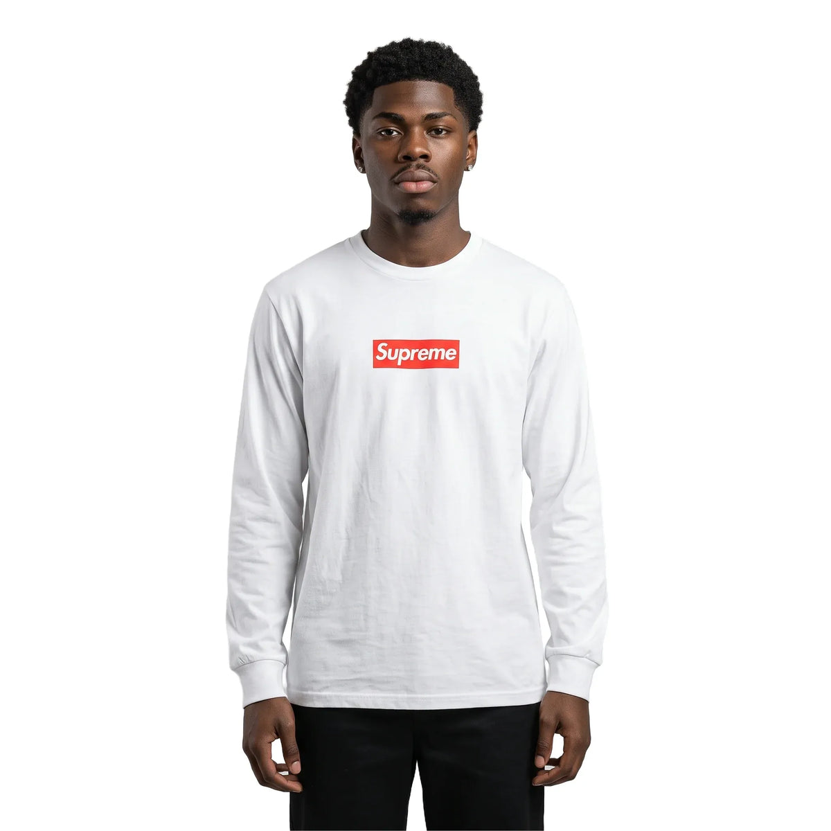 Supreme Box Logo longsleeve t-Shirt White