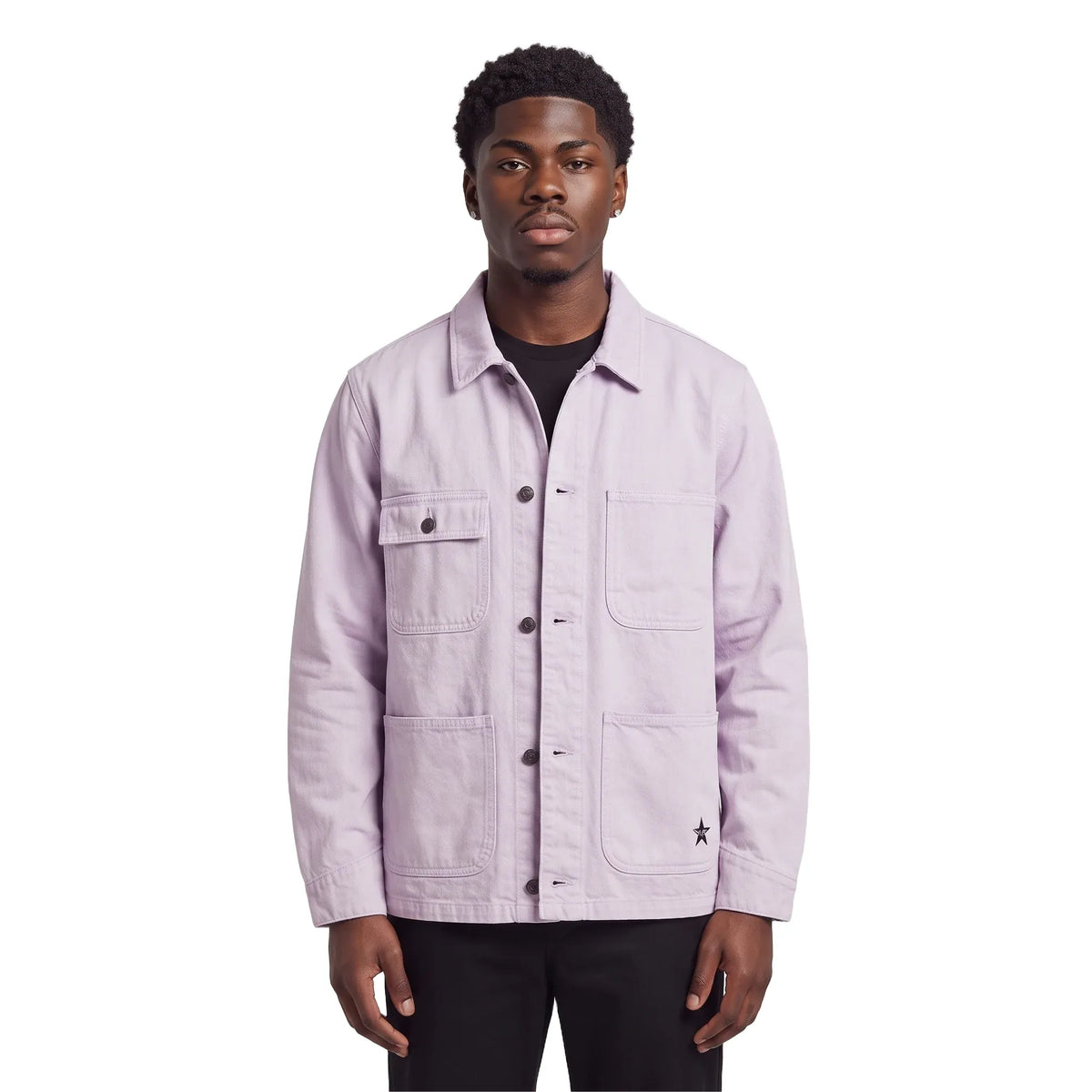 Supreme Denim Chore Coat Lavender