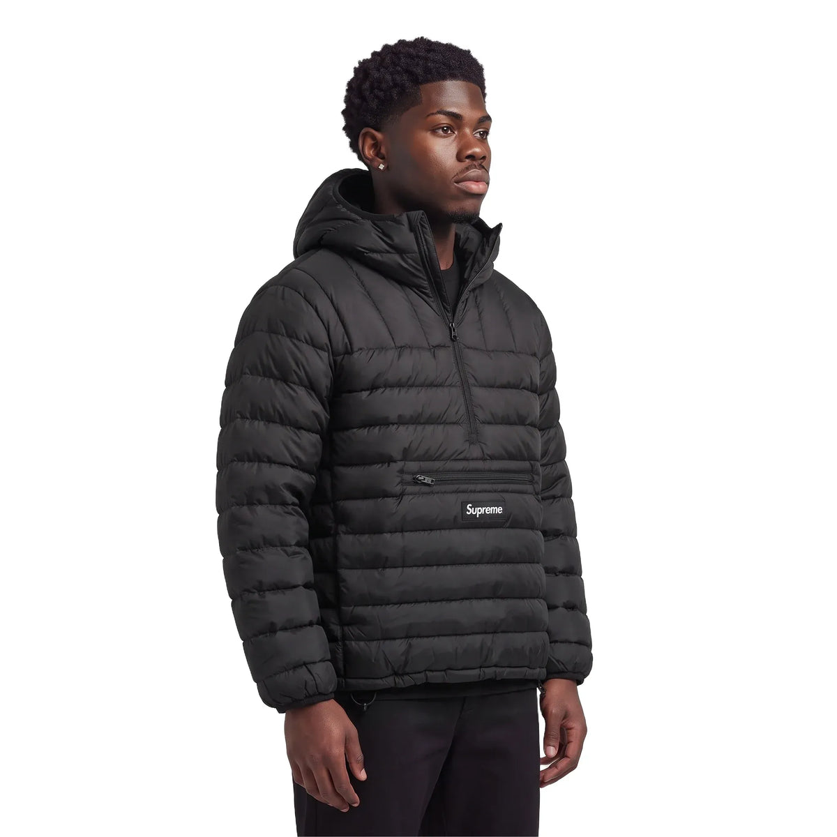Supreme Micro Down Half Zip Hooded Pullover (FW25)