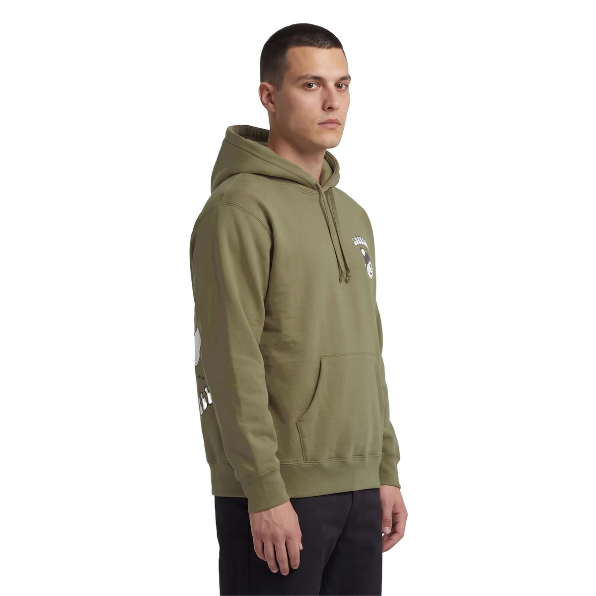 Supreme Snowman Hooded Sweatshirt Light Olive