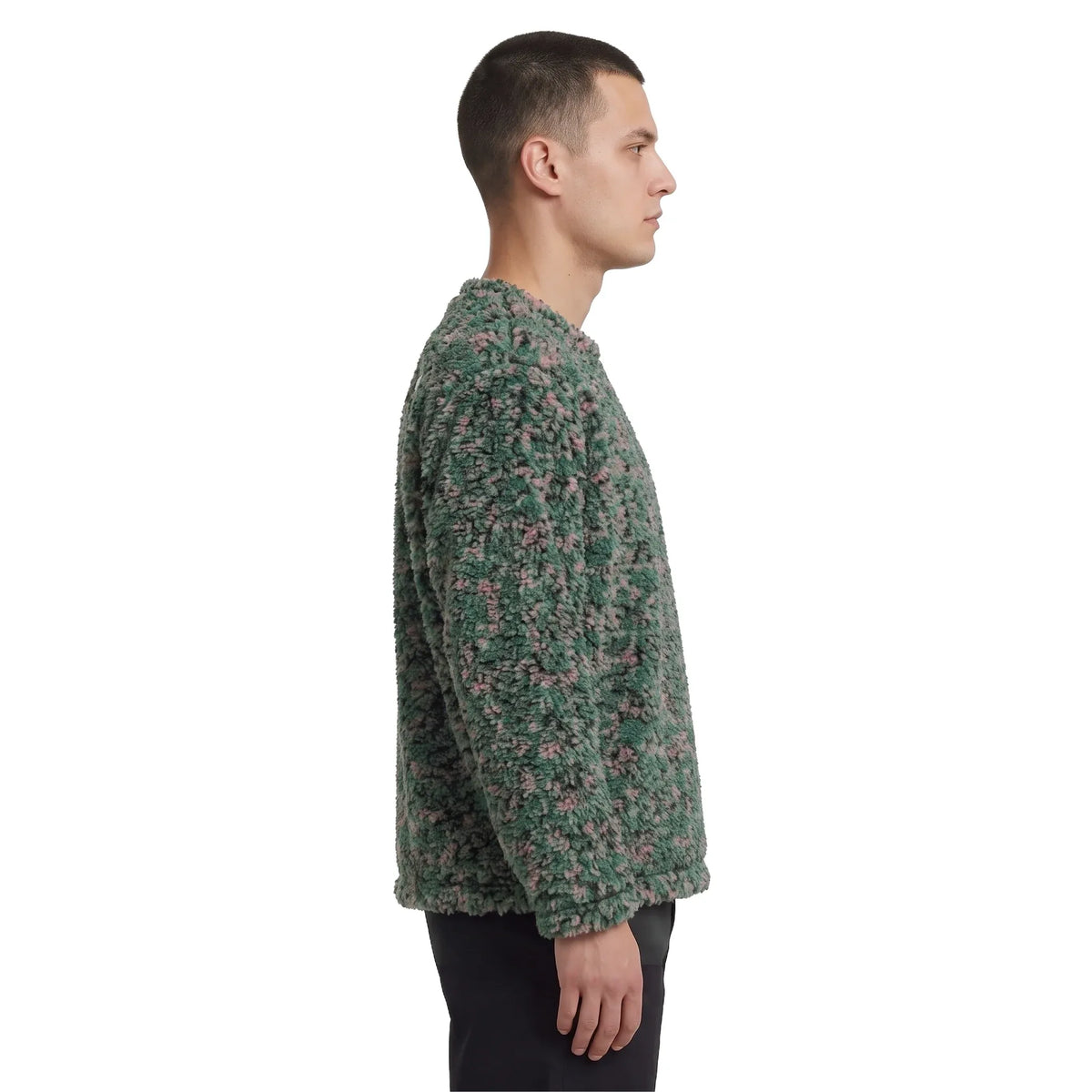 Supreme x The North Face High Pile Fleece Long-Sleeve Top 'Multicolor