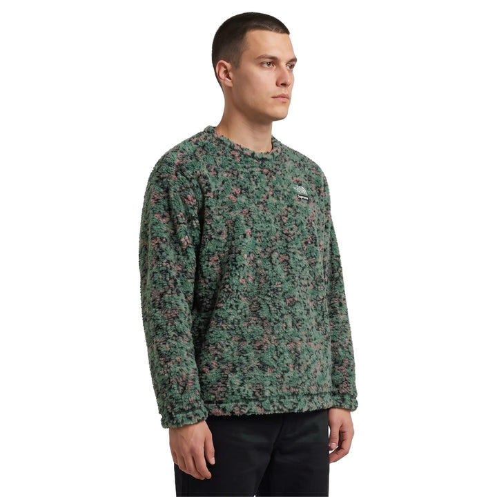 Supreme x The North Face High Pile Fleece Long-Sleeve Top 'Multicolor