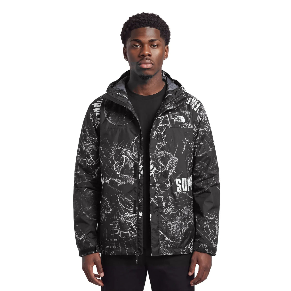 Supreme x The North Face SS12 Black Venture Jacket