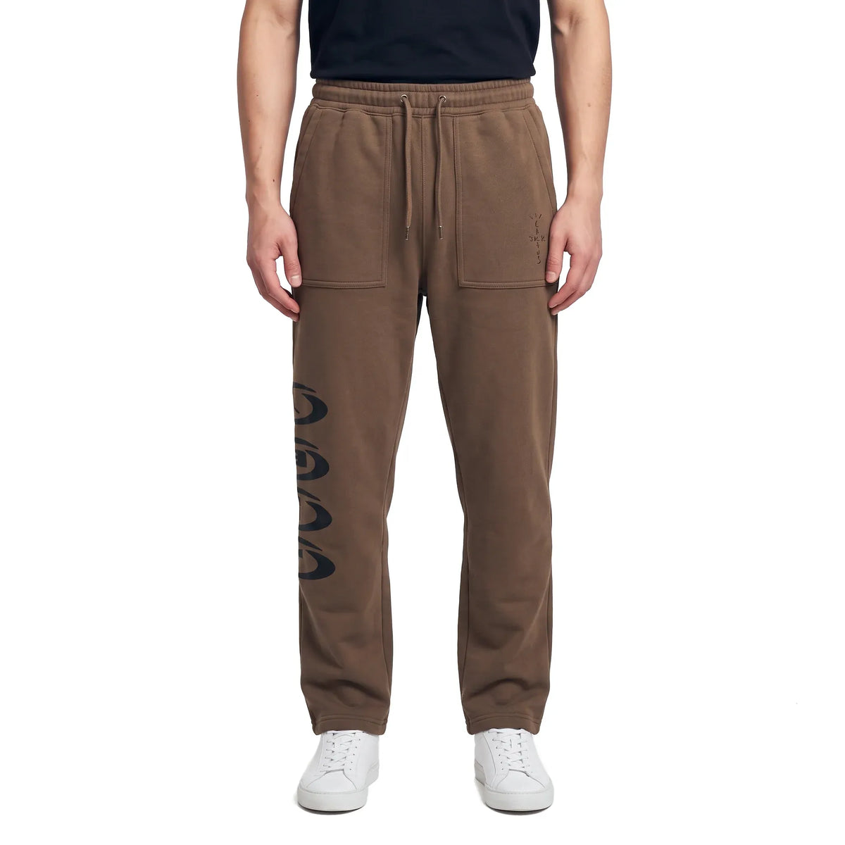 Jordan x Travis Scott Fleece Pants Brown