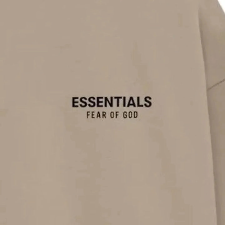 Fear of God Essentials Fleece Crewneck Desert Sand