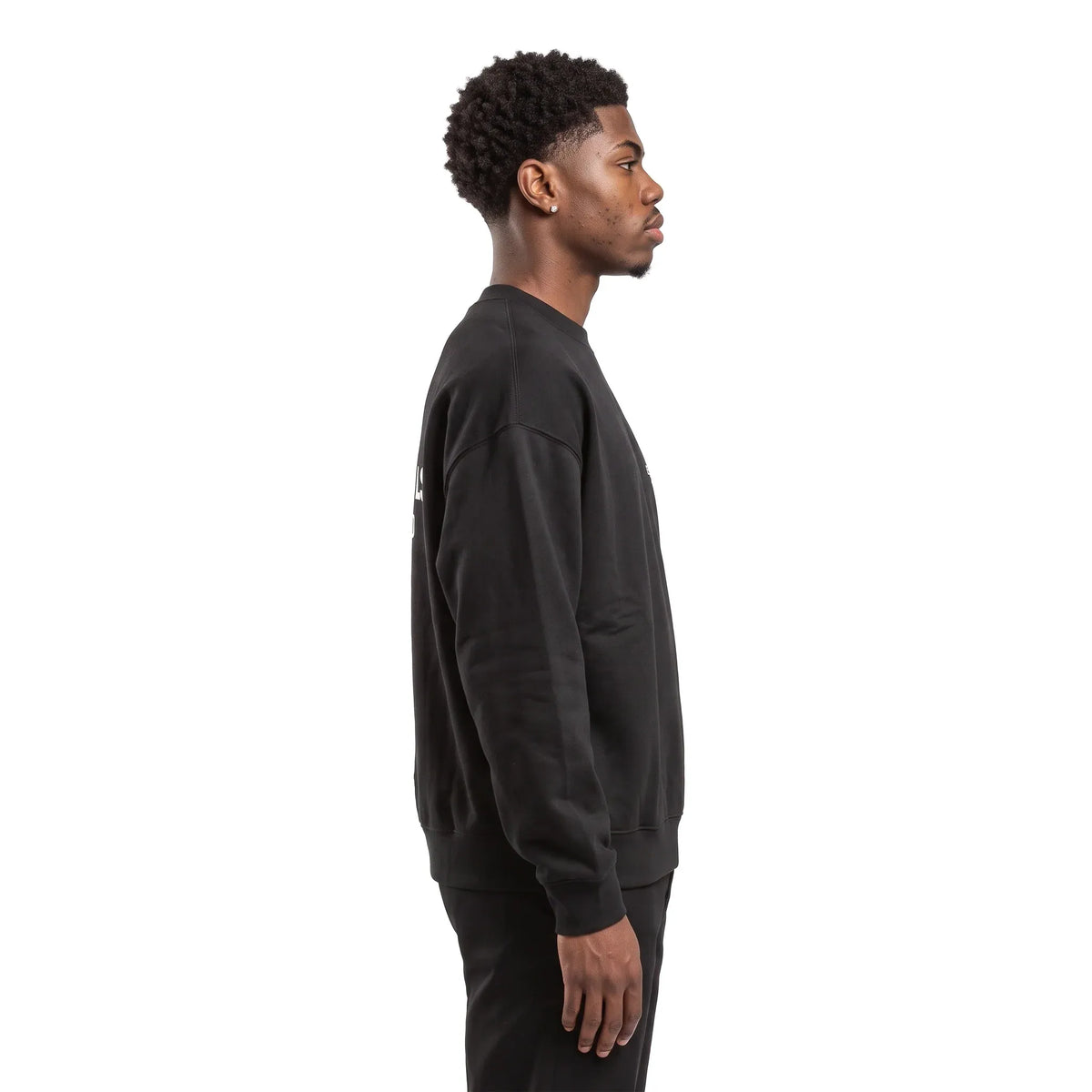 Fear of God Essentials Fleece Crewneck Black
