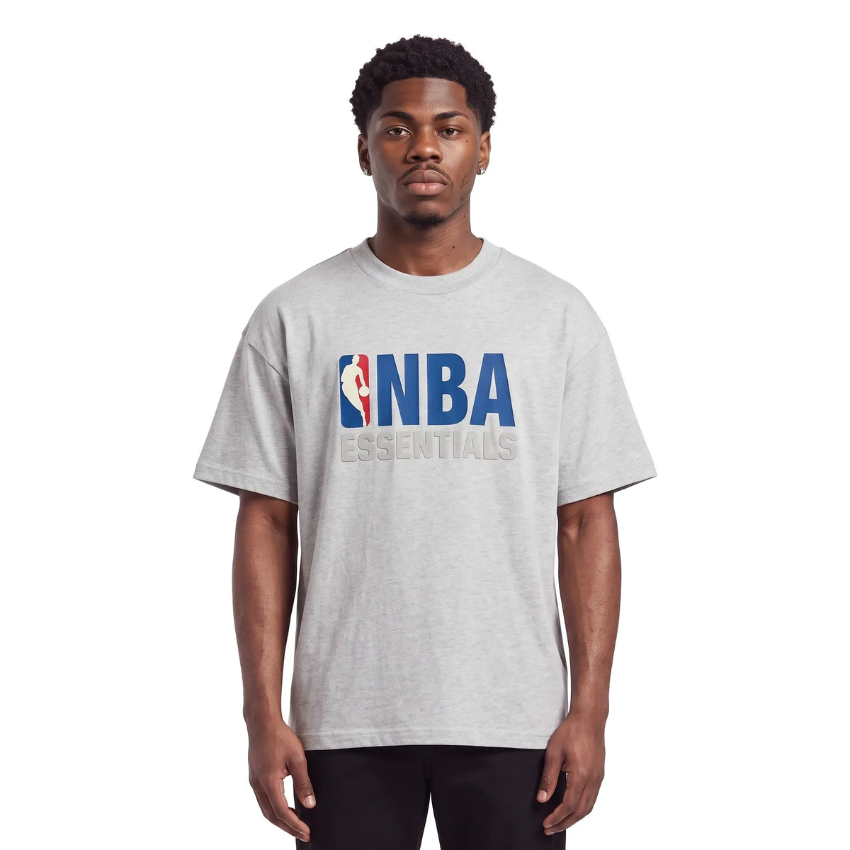 Fear of God Essentials NBA Tee Light Heather