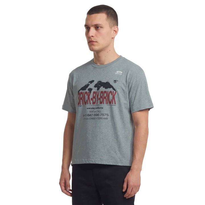 Pierre Bassene World Brick℗ Hotline T-shirt Heather Grey